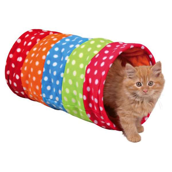 Trixie bunter Spieltunnel, Fleece